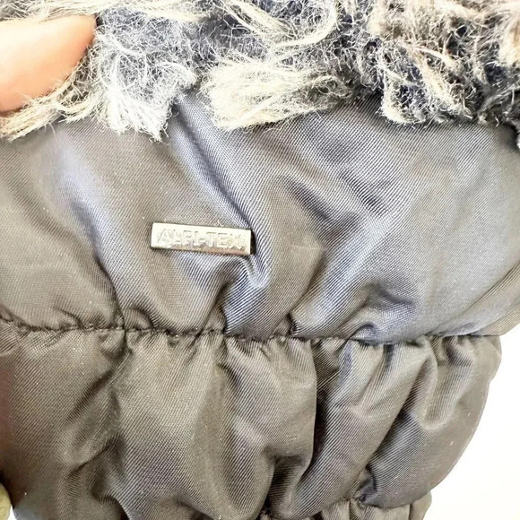 Spring Step Womens Alpi-Tex Vanish Faux Fur Trim Black Snow‎ Boots Size 39 US 9 - Picture 6 of 10